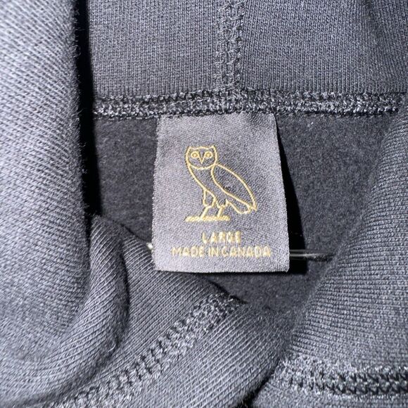OVO UK Flag Union Jack London Exclusive OG Owl Hoodie embroidered Size Large - Picture 7 of 7